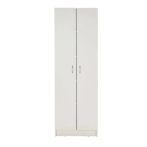 600MM MR ALL SHELF 2 DOOR PANTRY WHITE