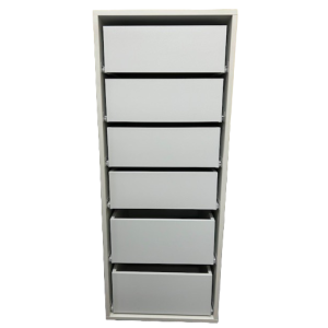 STYLE 6 DRAWER WARDROBE INSERT WHITE