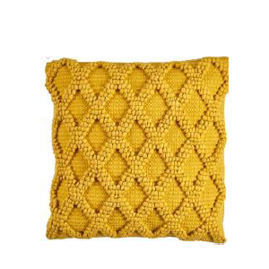 AYLE SQUARE CUSHION OCRE