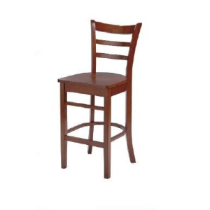 BENOWA 660MM BAR STOOL ANTIQUE OAK TIMBER SEAT