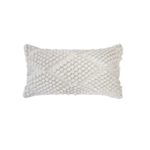 BRIDGET RECTANGLE CUSHION IVORY