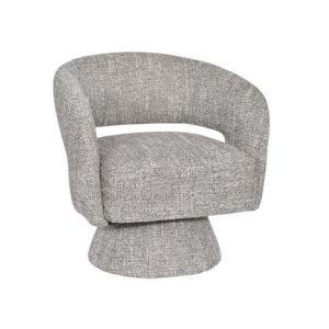BRUNO SWIVEL ACCENT CHAIR ALMOND