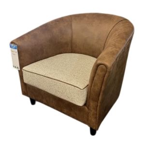 CLASSIC TUB CHAIR CITY CLUB TAN ENVY OATMEAL