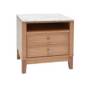 COLUMBIA 2 DRAWER BEDSIDE MESSMATE