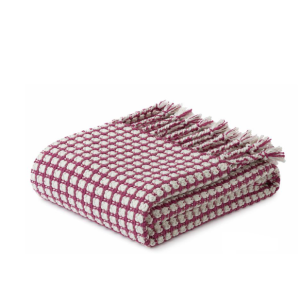 CORA FUSCHIA THROW RUG 130X180CM