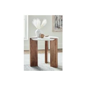 CYRUS LAMP TABLE T652-6 MARBLE TOP