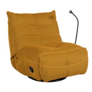 DAKAR SWIVEL GLIDER RECLINER MUSTARD