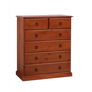 DAWSON 6 DRAWER TALLBOY