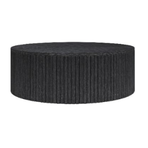 EBONY COFFEE TABLE ROUND