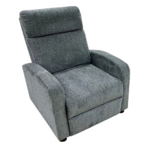 SWINTON PUSH BACK RECLINER GREY 3427026