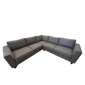 ERICA 5 SEAT MODULAR CORNER LOUNGE COCO CAVIAR