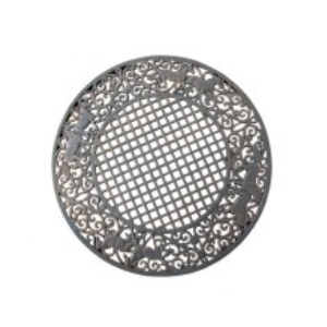 CAST IRON GARDEN TABLE - HORSES