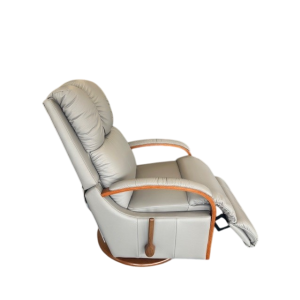 HARBOR TOWN RECLINER SWIVEL BASE L LEATHER