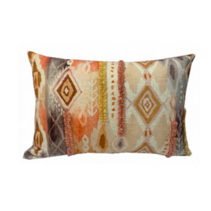 HENRIK MULTI CLOUD LINEN CUSHION 40X60CM