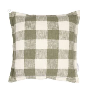 JAGGER SQUARE CUSHION SAGE