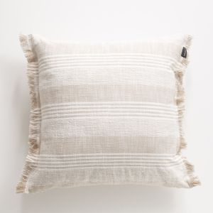 RENEE TAYLOR KENT CUSHION NATURAL 50X50CM