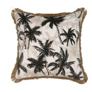 KINGSTON SQUARE CUSHION BLACK