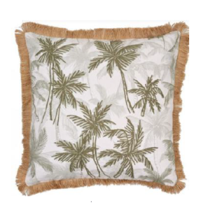 KINGSTON SQUARE CUSHION GREEN