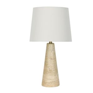 NOOSA BEDSIDE LAMP STONE BASE 53X30CM