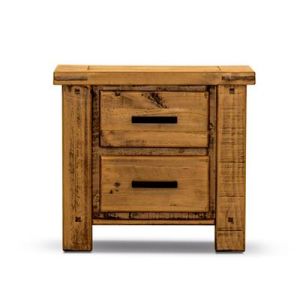 OUTBACK 2 DRAWER BEDSIDE