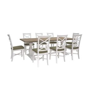 PADDINGTON 9 PIECE 2100MM DINING SUITE