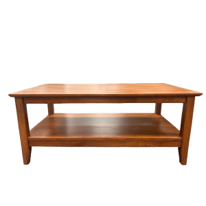 QUADRAT 1000MM COFFEE TABLE ANTIQUE MAPLE