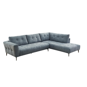 SAPPHIRE 3 SEATER SOFA PLUS RHF CHAISE GREY