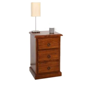 SOMERTON 3 DRAWER BEDSIDE TABLE