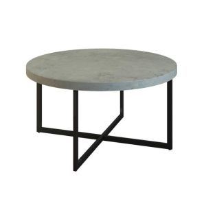 STONE CIRCLE ROUND COFFEE TABLE