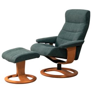 TAMPA LARGE RECLINER + FOOTSTOOL