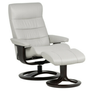 TAMPA LARGE RECLINER + FOOTSTOOL H1 LEATHER W