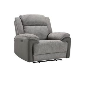 TENNESSE ELECTRIC RECLINER DARK GREY